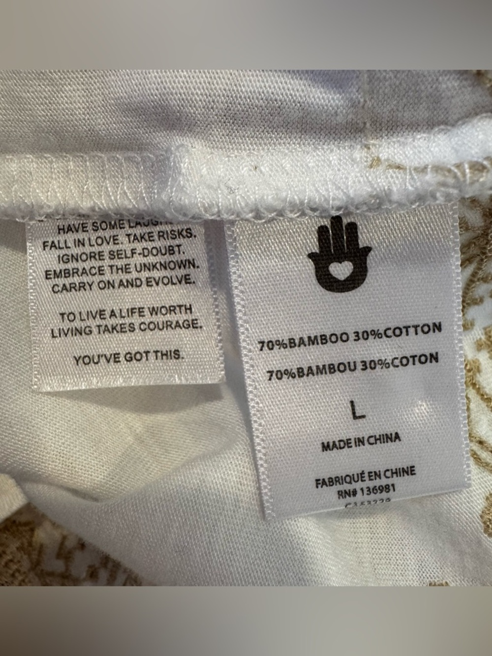 Spiritual Gangster Embroidered Hem Cropped Tank Top White Boho Festival Large - Picture 8 of 10